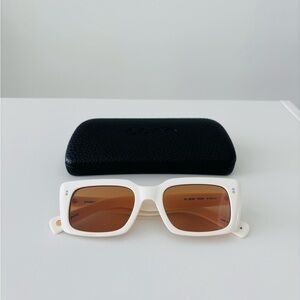 Garrett Leight GL 3030 White Unisex New Authentic❤️